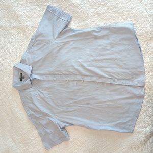 Murano Men's Liquid Luxury Short Sleeve Button Down